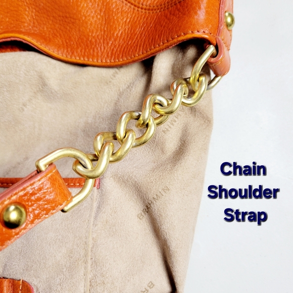 BRAHMIN Hailey Smooth Pebble Leather Shoulder Bag - Picture 6 of 16